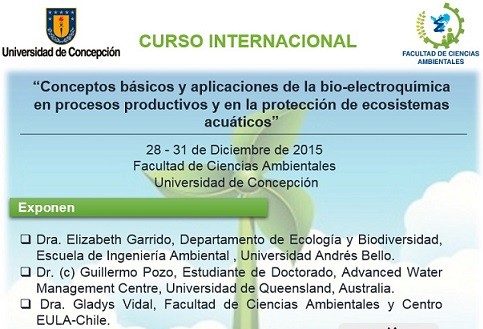 Curso “Conceptos básicos y aplicaciones de la bio-electroquímica en procesos productivos y en la protección de ecosistemas acuáticos”
