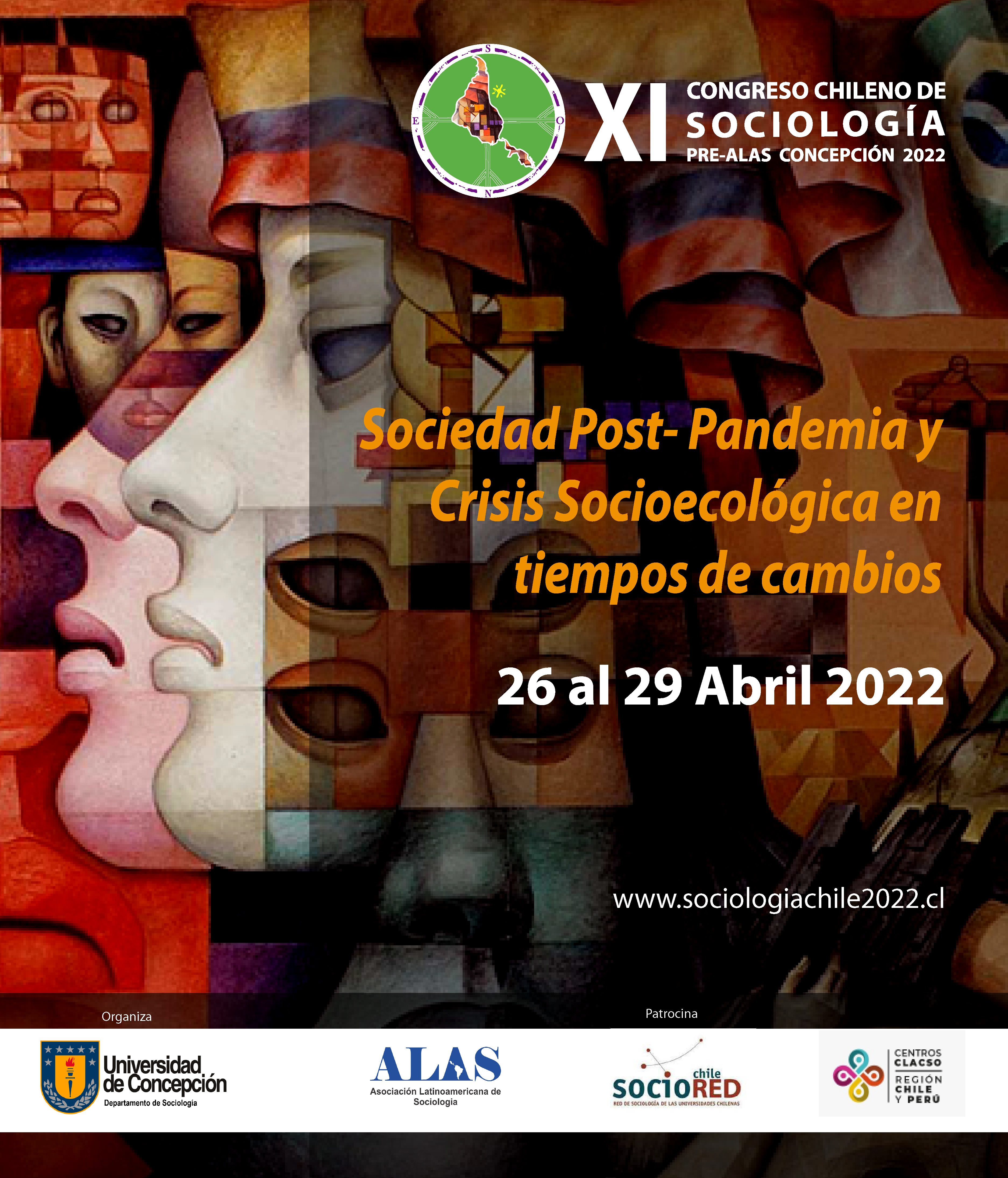Miembros del Doctorado en Ciencias Ambientales encabezan organización del XI Congreso Chileno de Sociología y Encuentro Pre-ALAS 2022 en la UdeC