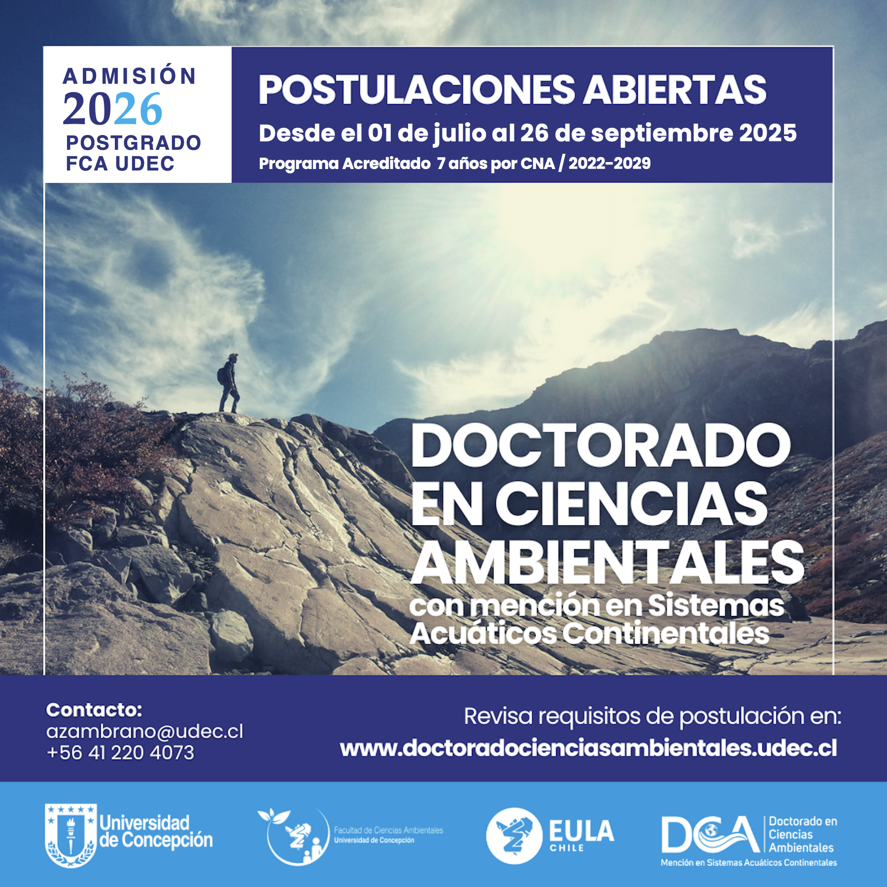 ¡Postulaciones abiertas ¡Postulaciones abiertas